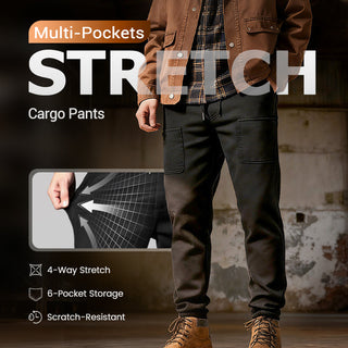EnduraFlex - Heavy-Duty Stretch Cargo Trousers