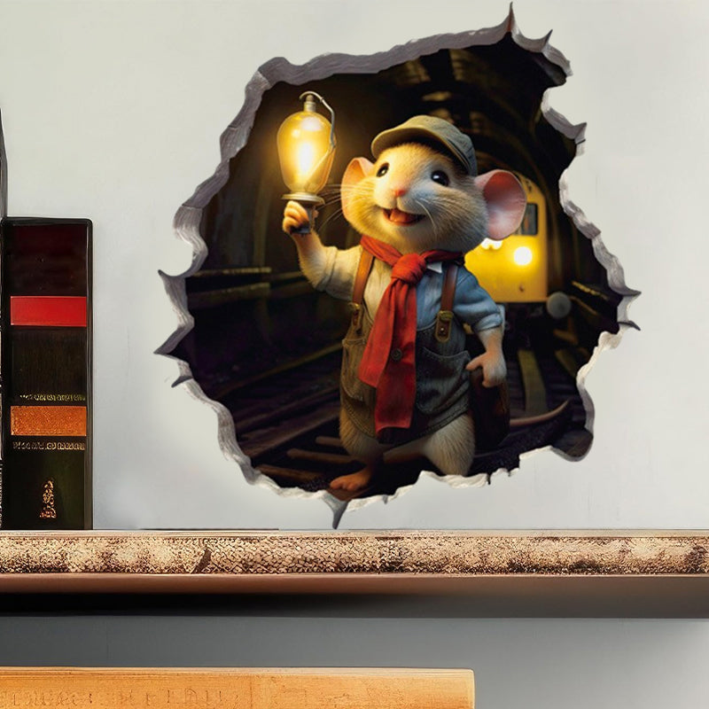 MouseWhisper - Charming Wall Illusion Decor