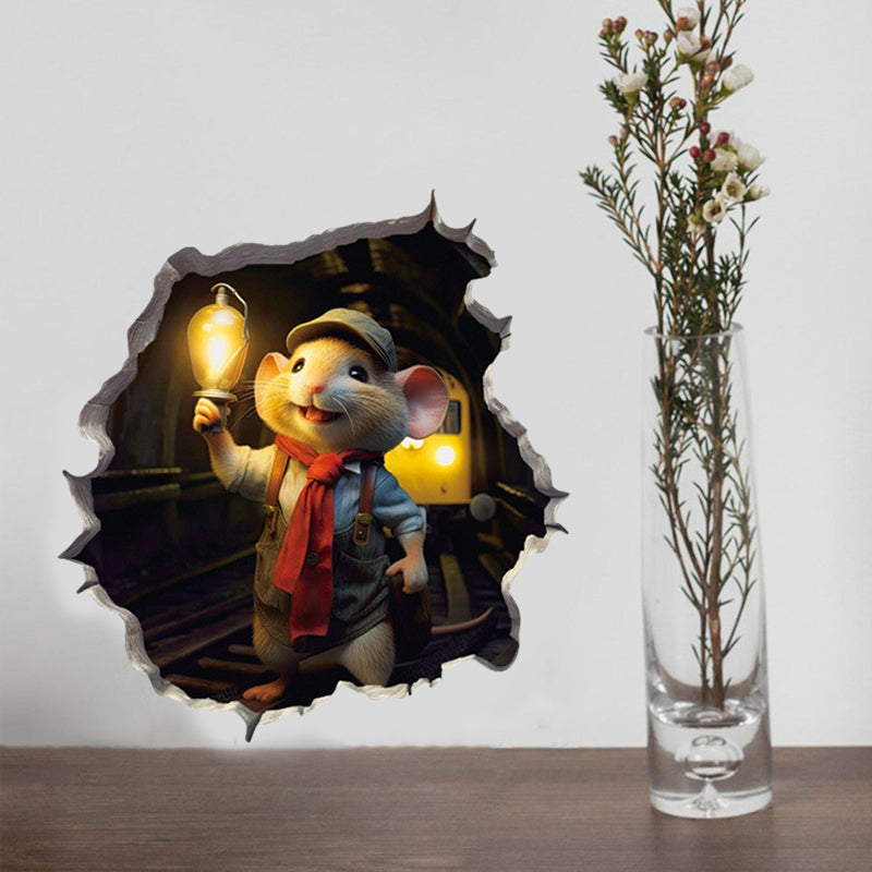 MouseWhisper - Charming Wall Illusion Decor