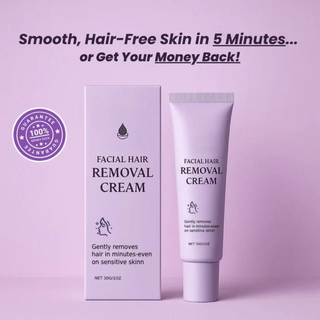 SilkAway – Silky Smooth Facial Hair Removal Cream