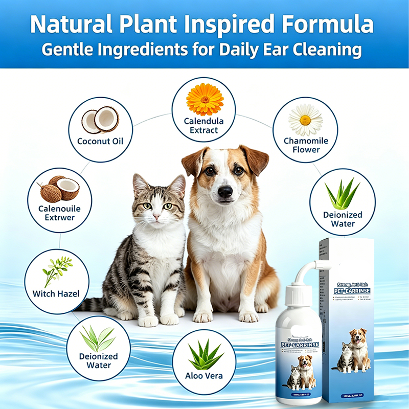 PawPure – Gentle Pet Ear Cleansing Solution