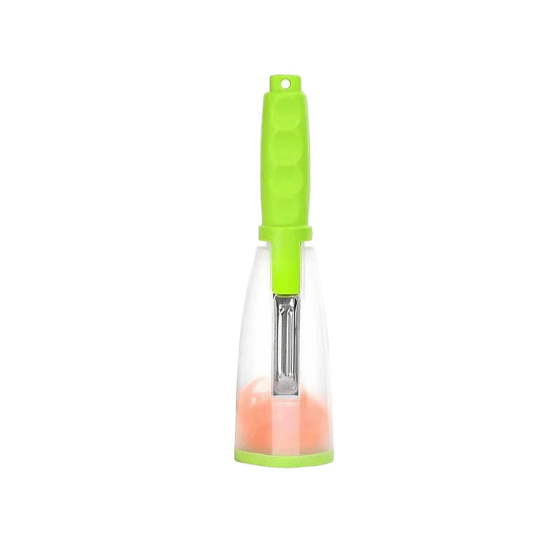 PeelMaster – Multifunctional Peeler with Storage Box