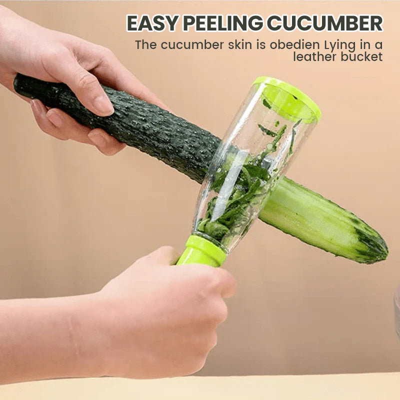 PeelMaster – Multifunctional Peeler with Storage Box