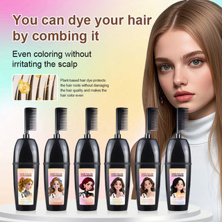 HerbaComb – 3-in-1 Herbal Hair Coloring Comb