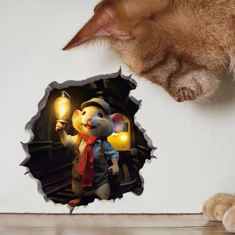 MouseWhisper - Charming Wall Illusion Decor