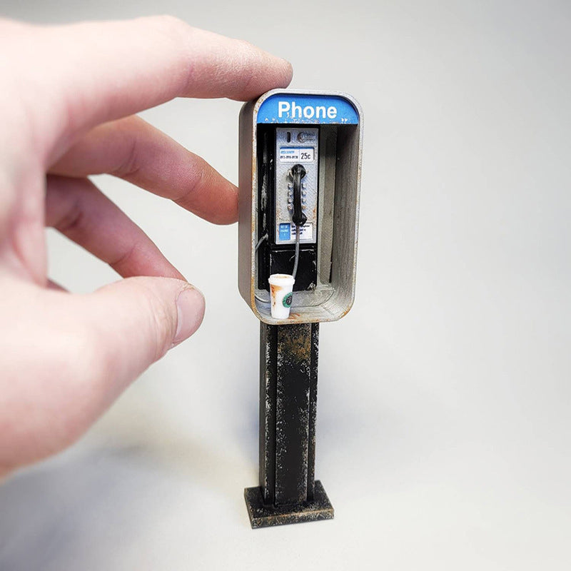 MiniVerse - Classic U.S. Payphone & Newspaper Scene