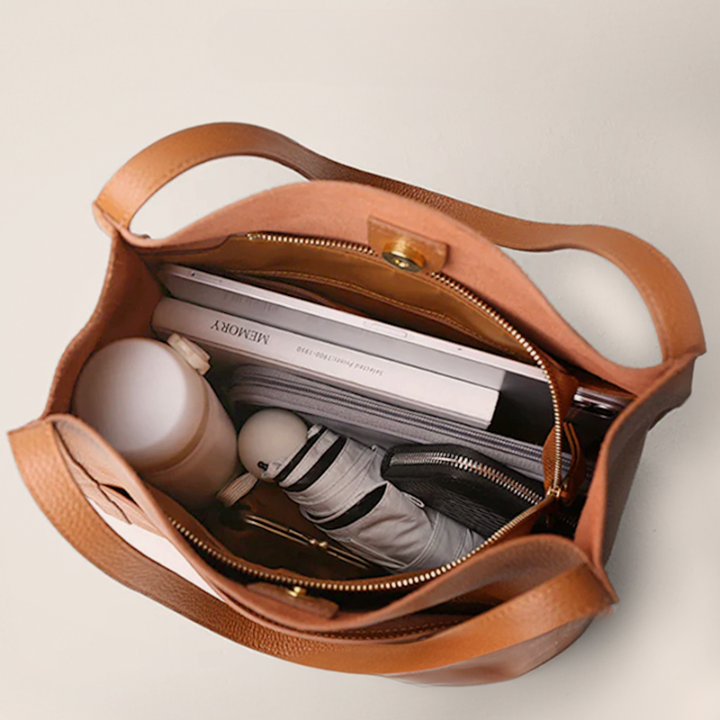 PureCarry – Solid Color Simple Shoulder Bag