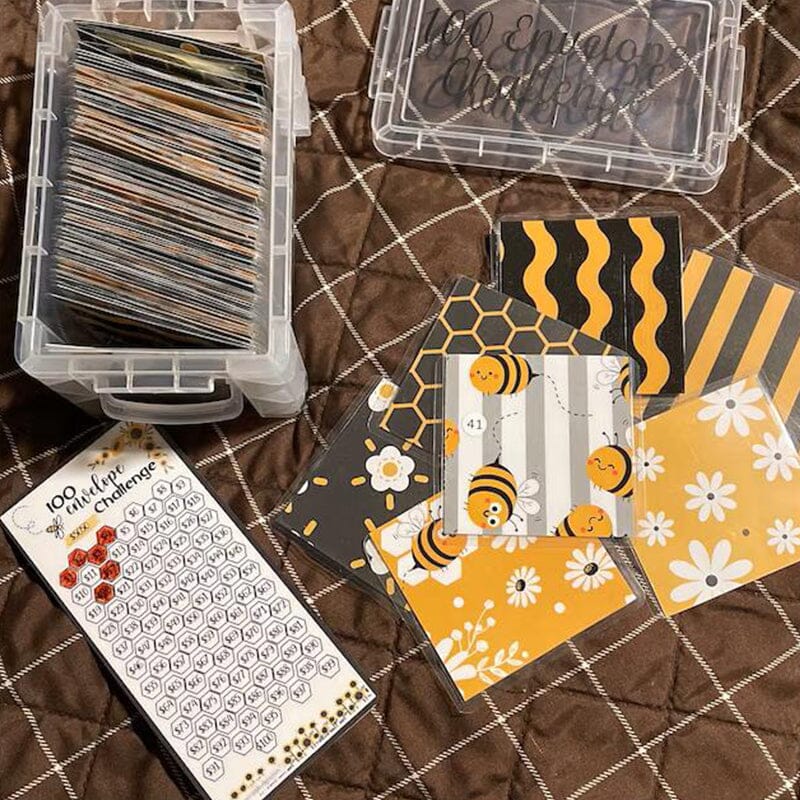 MoneyMaze - 100 Envelope Savings Challenge