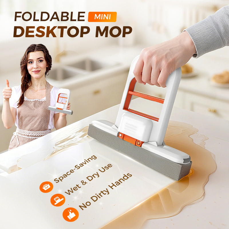 SwiftMop – Portable Self-Squeeze Mop