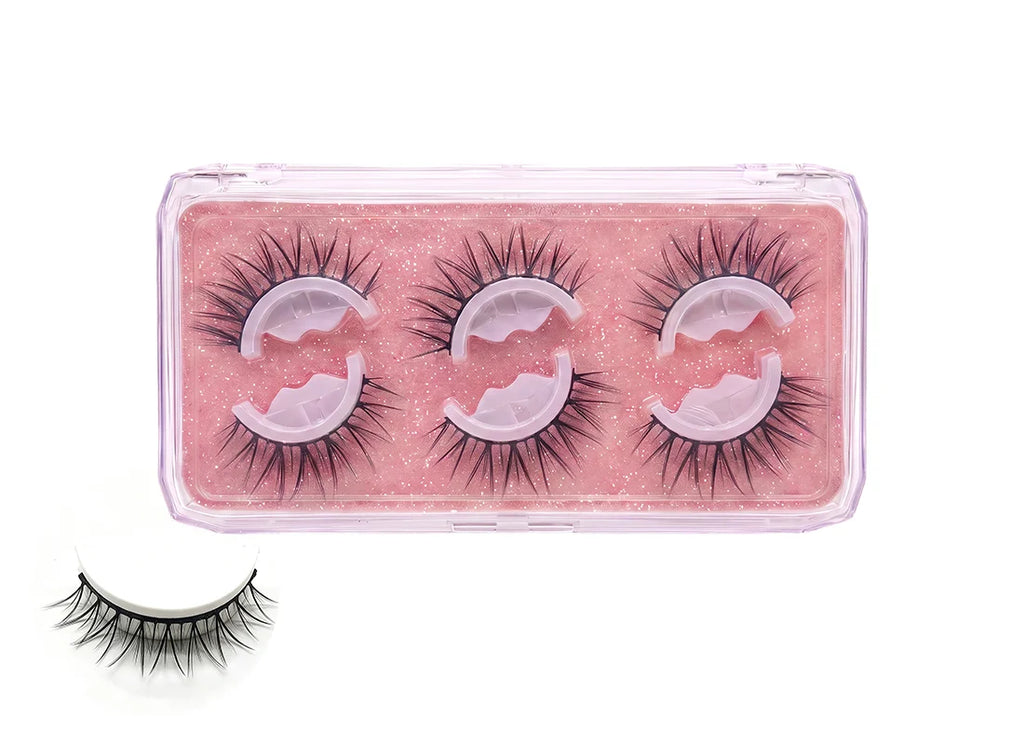 GlamLash – Natural Look Reusable Self-Adhesive Lashes