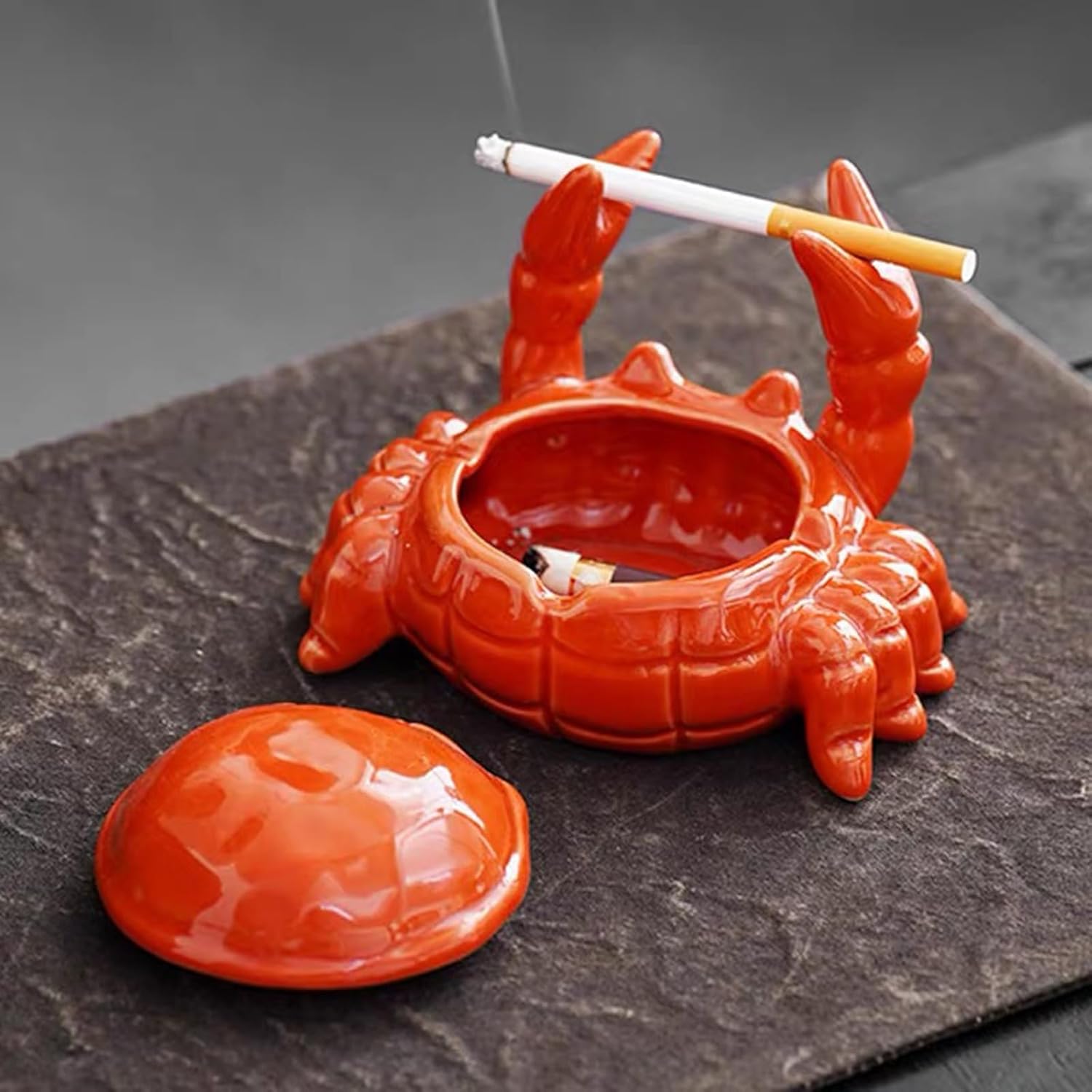 CrabNest – Decorative Crab Ashtray & Desk Accent