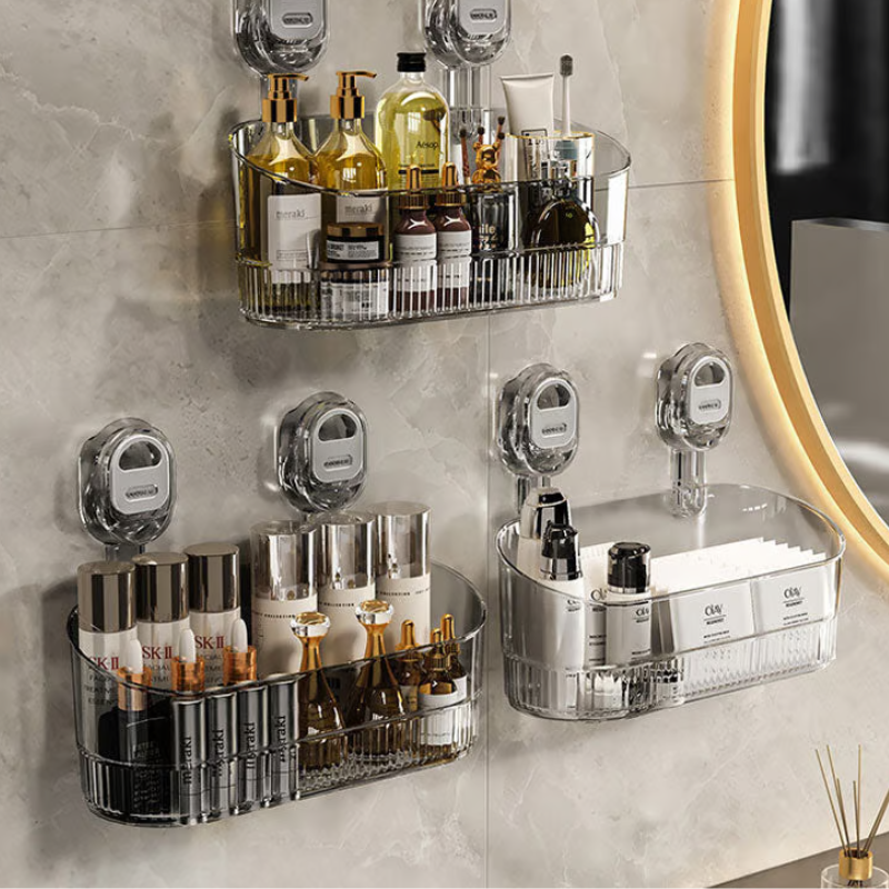 WallMate - Tool Free Bathroom Storage Solution