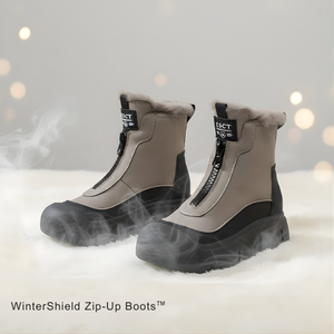 SnowEase – Warm Zip Closure Winter Boots