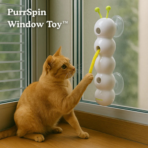 PounceSpin - Interactive Cat Toy