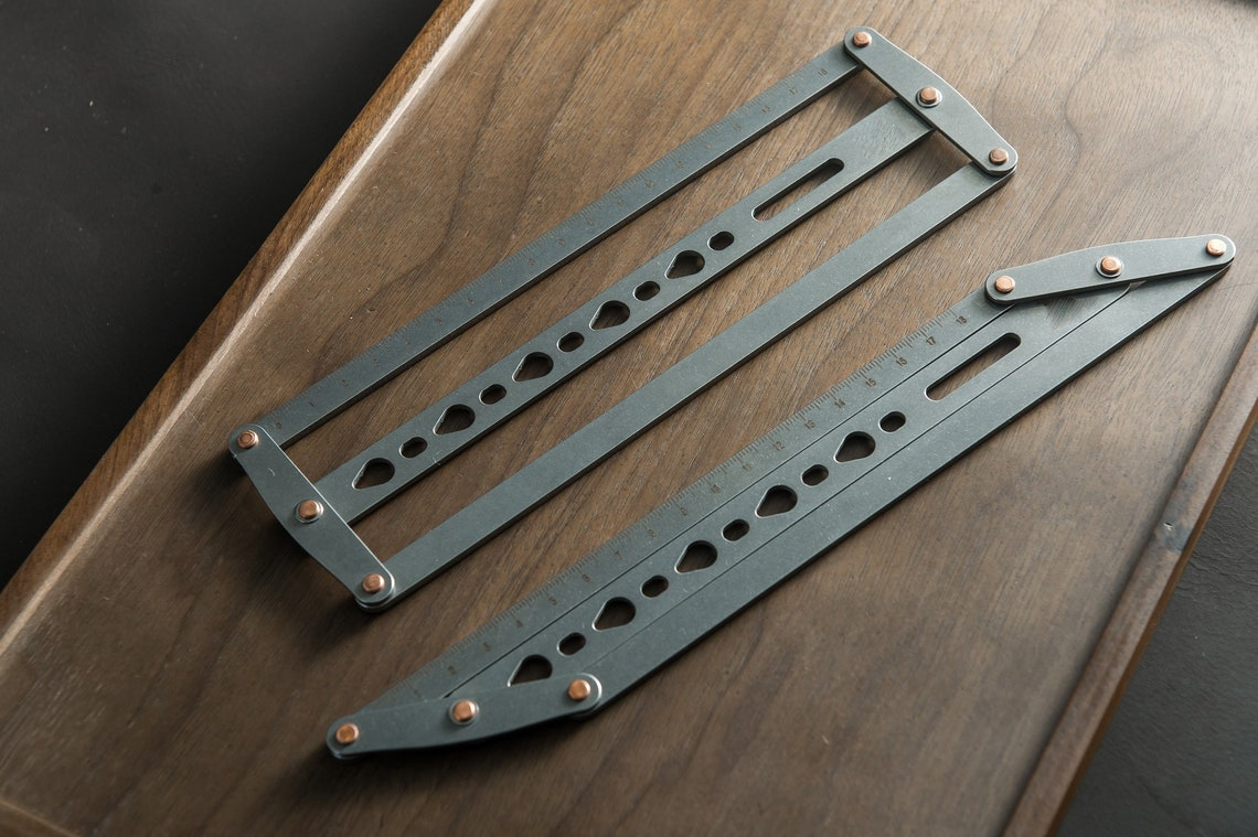 CraftAlign – Stainless Steel Leathercraft Alignment Tool