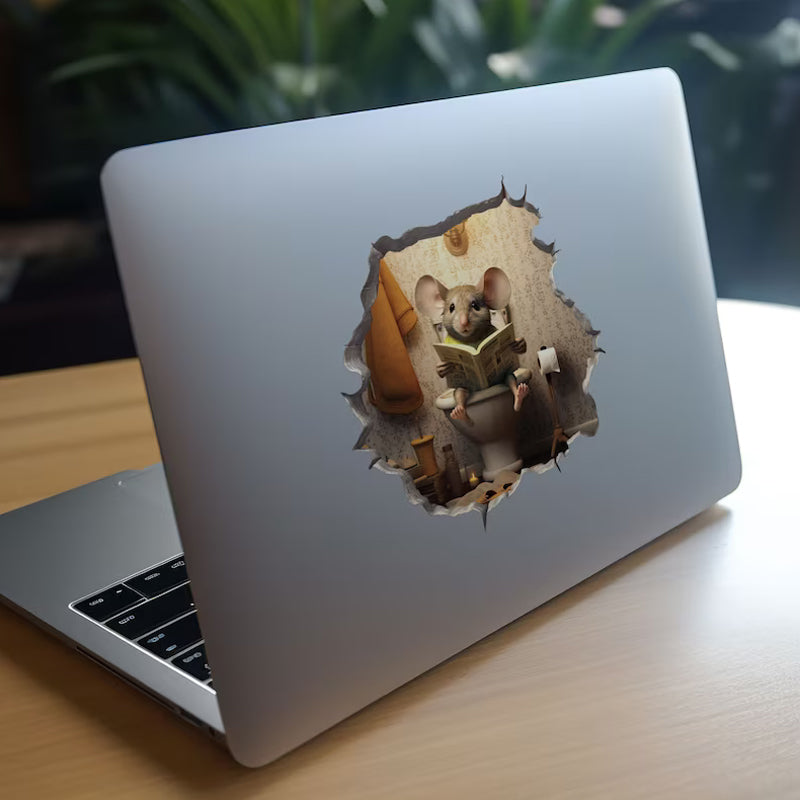 MouseWhisper - Charming Wall Illusion Decor