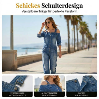 FlowEase – Premium Relaxed Wide-Leg Jumpsuit