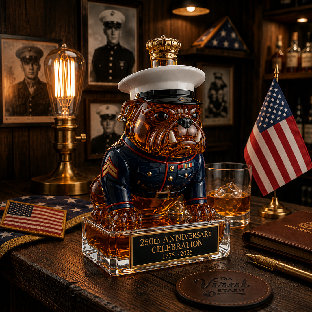 RegalBar  – Decorative Bulldog Liquor Decanter Set