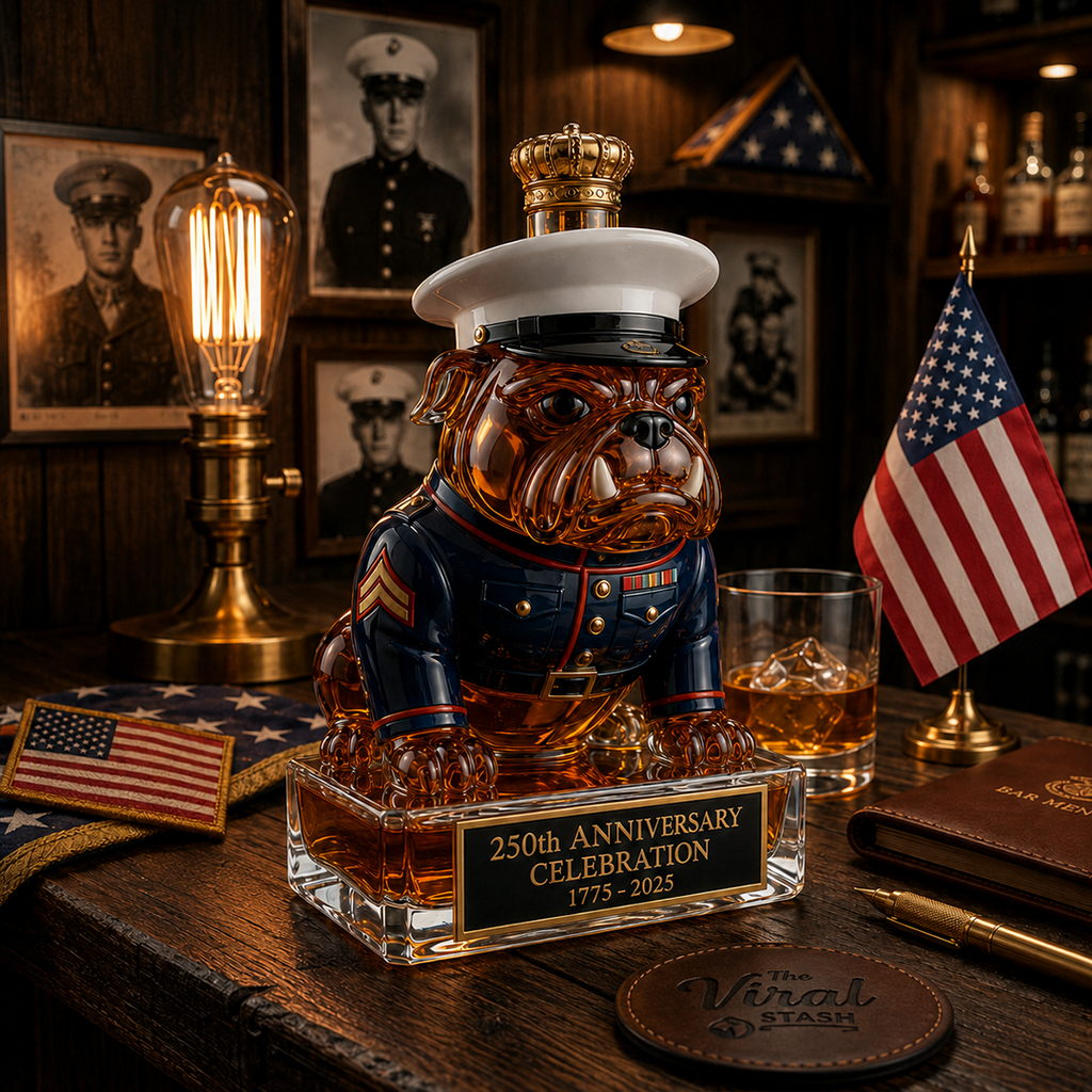 RegalBar  – Decorative Bulldog Liquor Decanter Set