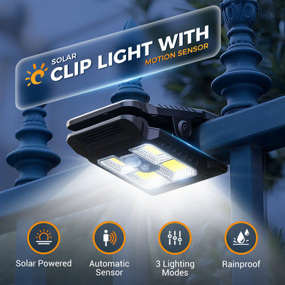 Solaris - Motion Sensor Outdoor Clip-On Light