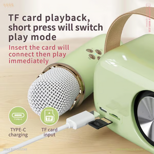 EchoBeat - Mini Portable Bluetooth Speaker with Mic