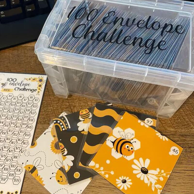 MoneyMaze - 100 Envelope Savings Challenge