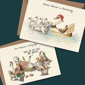 CardCarol – Twelve Days of Christmas Stationery Set
