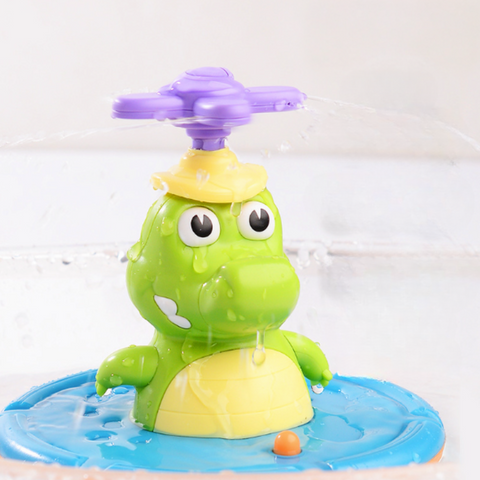 FroggoSpin - Interactive Light-Up Bath Sprayer