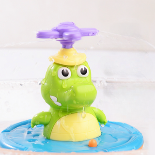 FroggoSpin - Interactive Light-Up Bath Sprayer