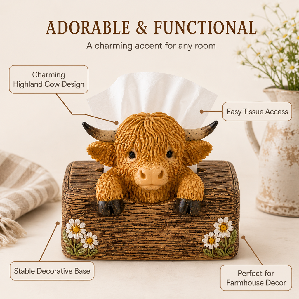 MooHaven – Cute Highland Cow Farmhouse Décor