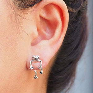 LilypadCharm – Cute Frog Earrings