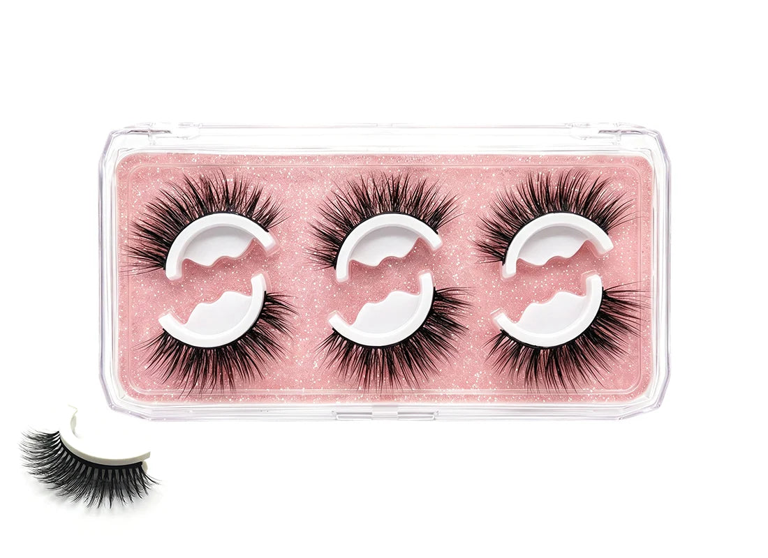 GlamLash – Natural Look Reusable Self-Adhesive Lashes