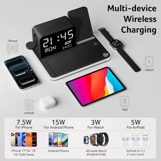 ChargeHub – 7-in-1 Wireless Charging Station