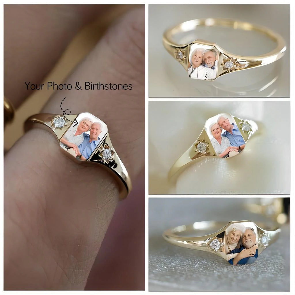 HeartStone – Personalized Birthstone Ring