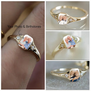 HeartStone – Personalized Birthstone Ring