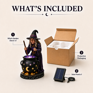 SpookyShine – Outdoor Magical Cauldron Garden Light