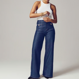 SailorCurve - Tummy Control Wide Leg Pants