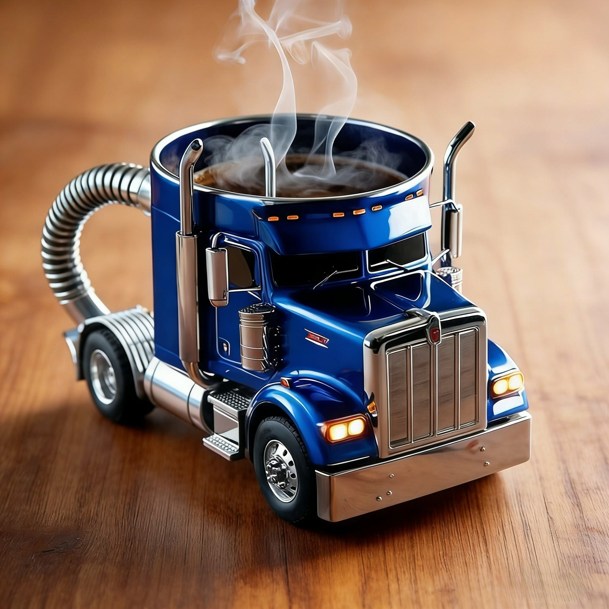 RoadWarrior – Truck-Shaped Handcrafted Coffee Mug