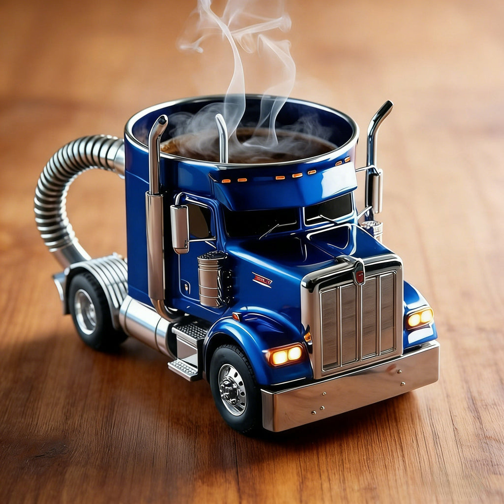 RoadWarrior – Truck-Shaped Handcrafted Coffee Mug