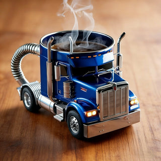 RoadWarrior – Truck-Shaped Handcrafted Coffee Mug