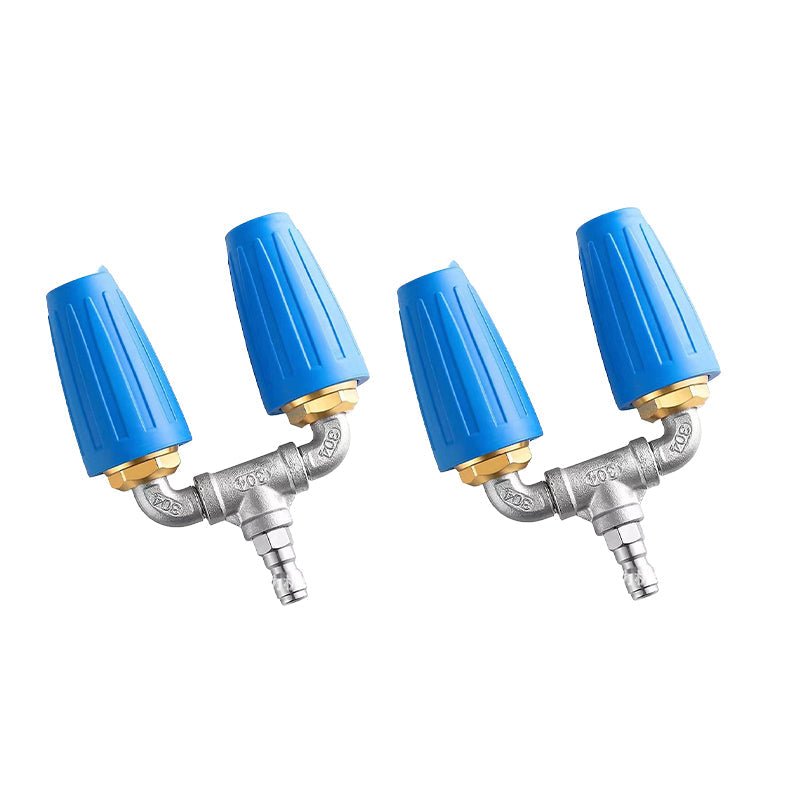Dual Rotating Turbo Nozzle for Pressure Washer