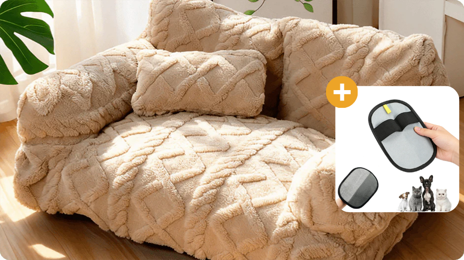 RelaxRover – Stylish Sofa Bed for Pets