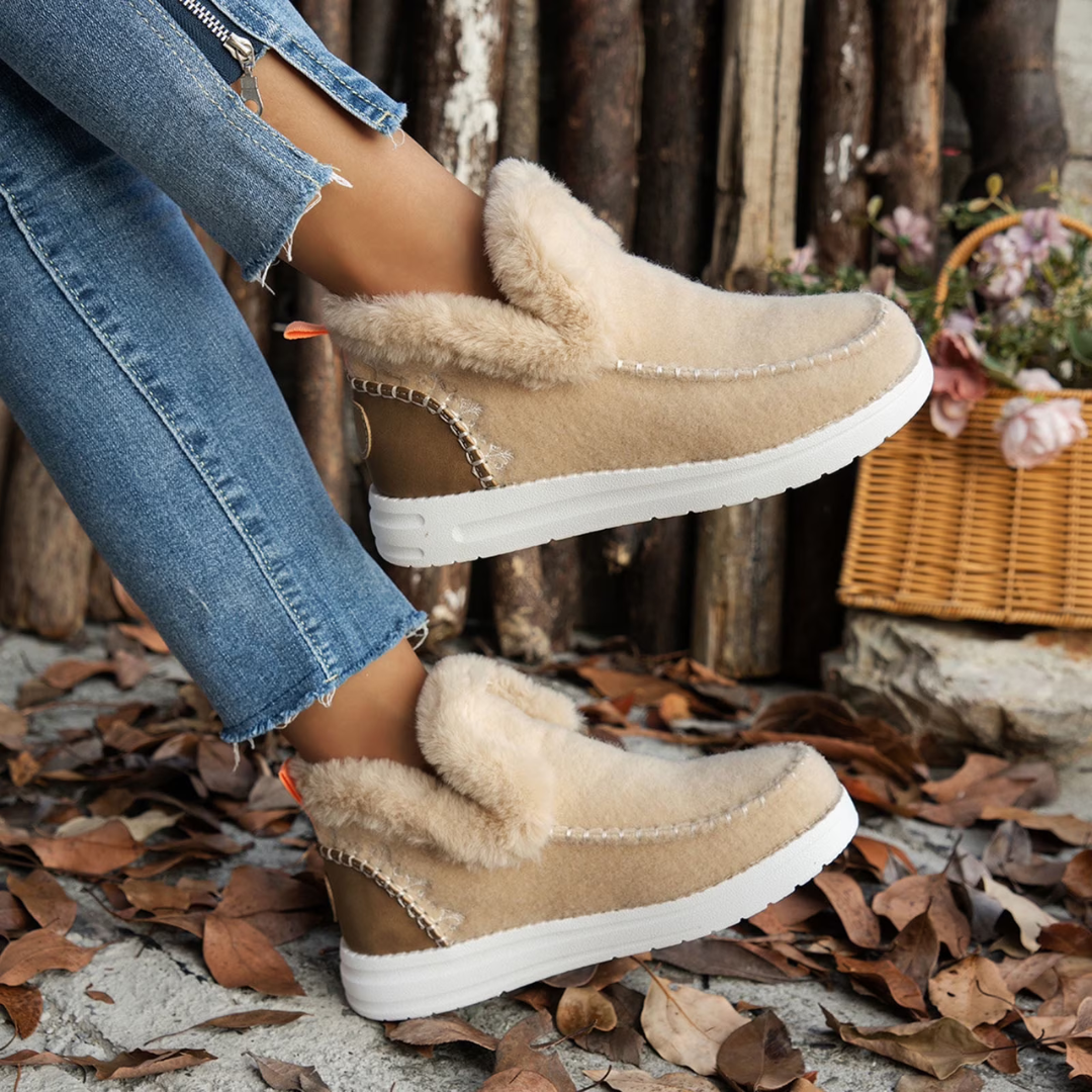 OrthoWarm – Orthopedic Fleece Slip-On Boots