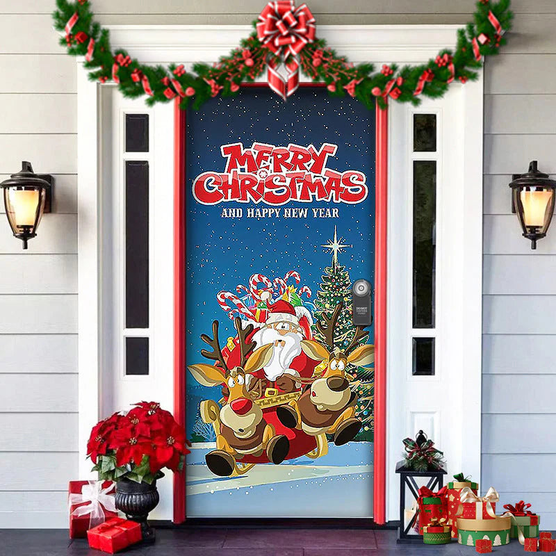 FestiveFront - Christmas Door Display