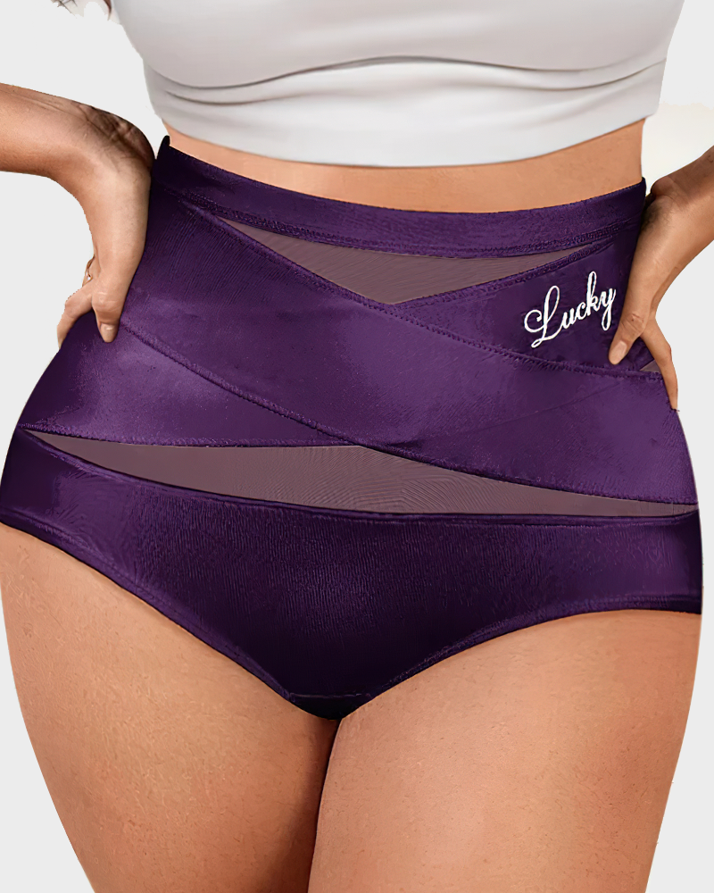 CurveLuxe – High-Waist Tummy Control Panties
