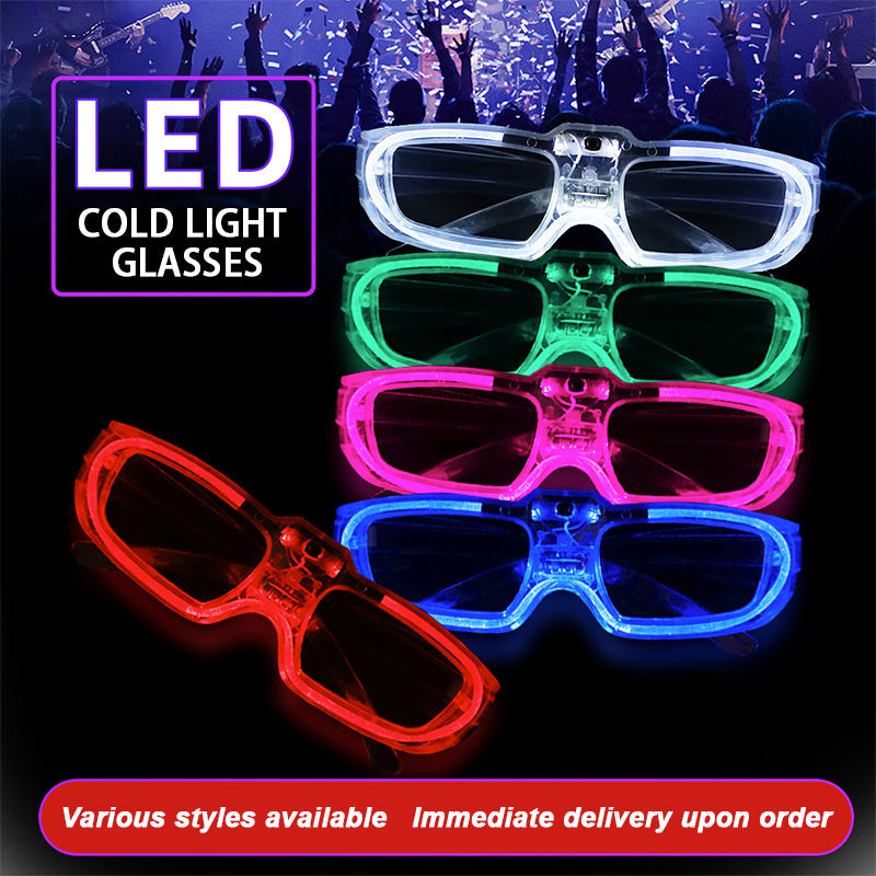 PartyLume – Fun LED Light-Up Festival Glasses