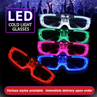 PartyLume – Fun LED Light-Up Festival Glasses