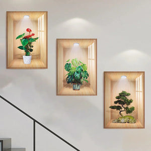 VividVerdure - Peel & Stick Wall Plants