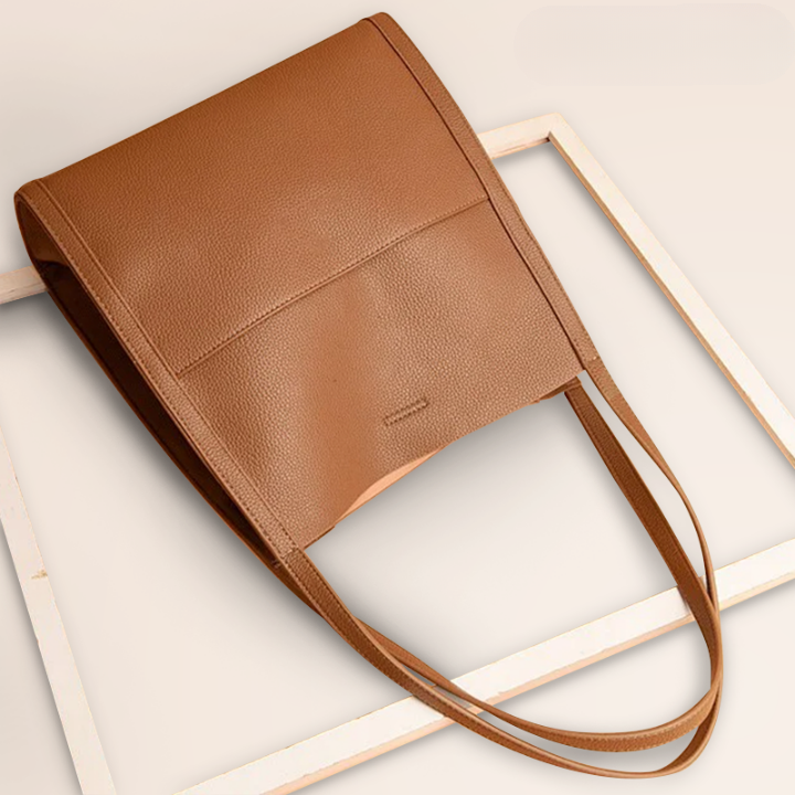 PureCarry – Solid Color Simple Shoulder Bag