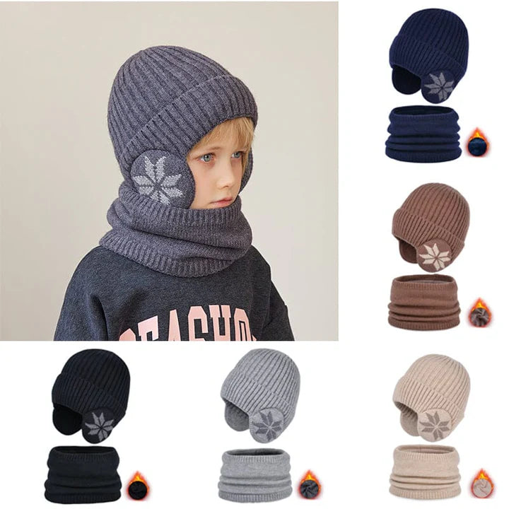 EverWarm - Winter Warm Knit Hat and Scarf Set